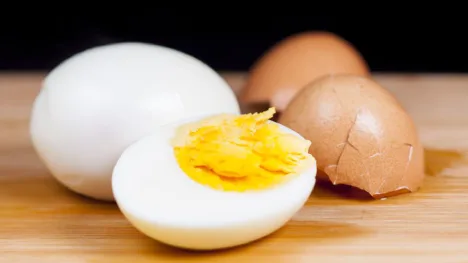 cocinar huevos cocidos