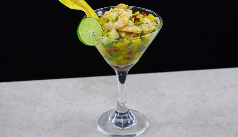 ceviche de camaron