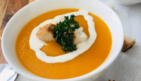 Crema de zanahoria